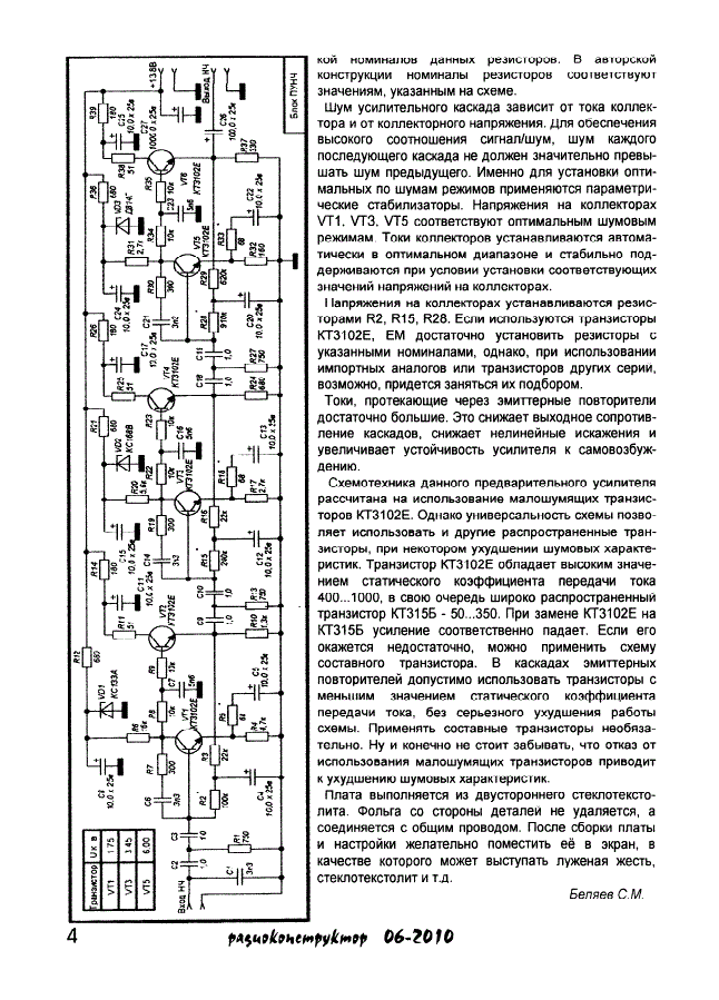 Блок высоковольтного усилителя бву